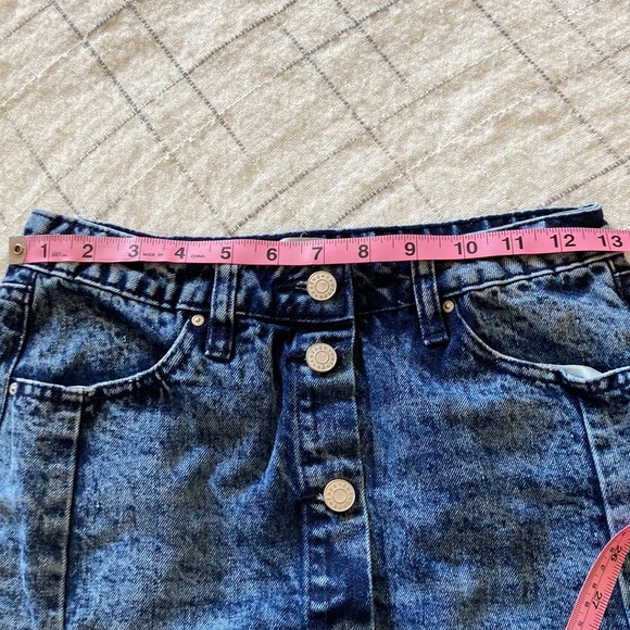 Refuge button down denim skirt - Picture 5 of 5